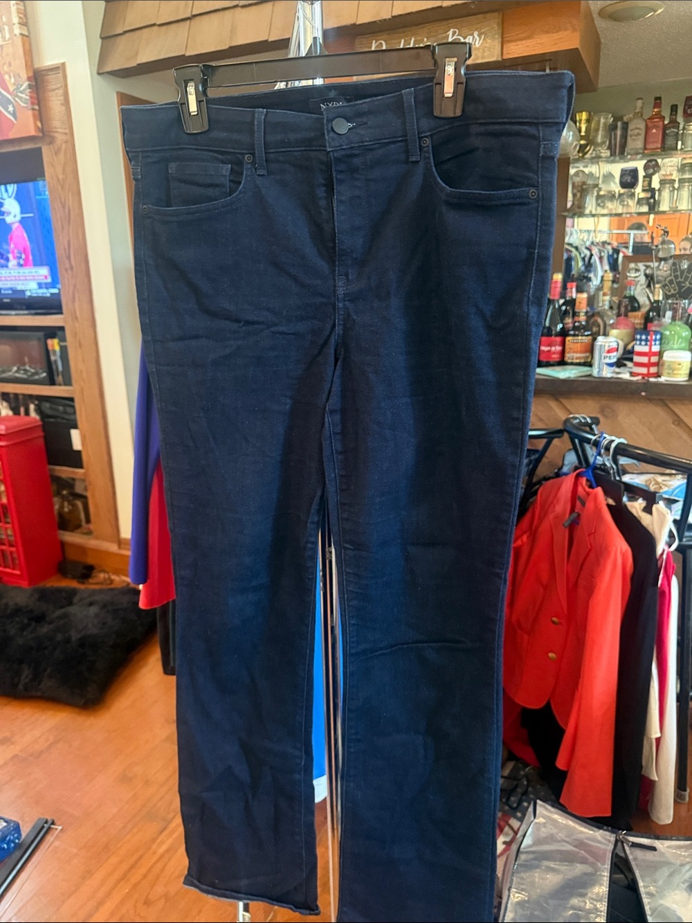 NYDJ Men's Straight-Leg Jeans in Deep Indigo
